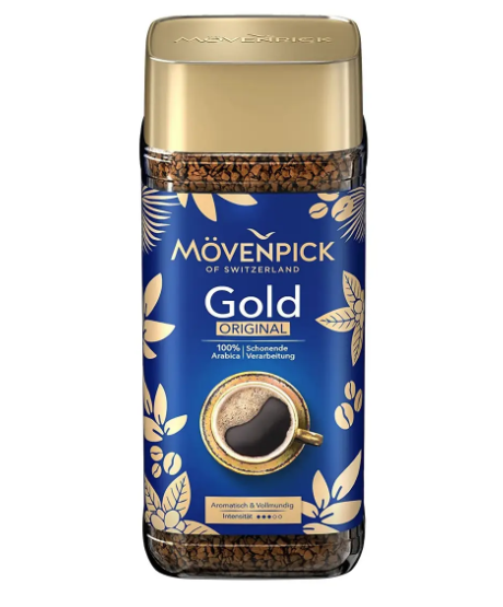 Кофе Movenpick Gold Original растворимый 200 г (nob00000699)