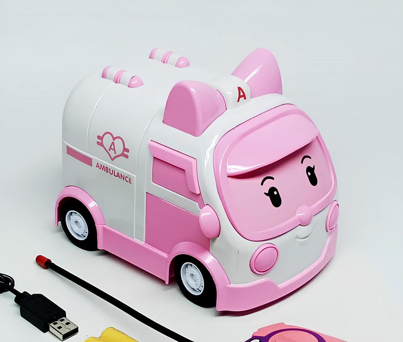 Машинка на радіокеруванні Star Toys Робокар Полі Ембер Рожевий (180-2A) - фото 2 Машинка на радіокеруванні Star Toys Робокар Полі Ембер Рожевий (180-2A) - фото 2