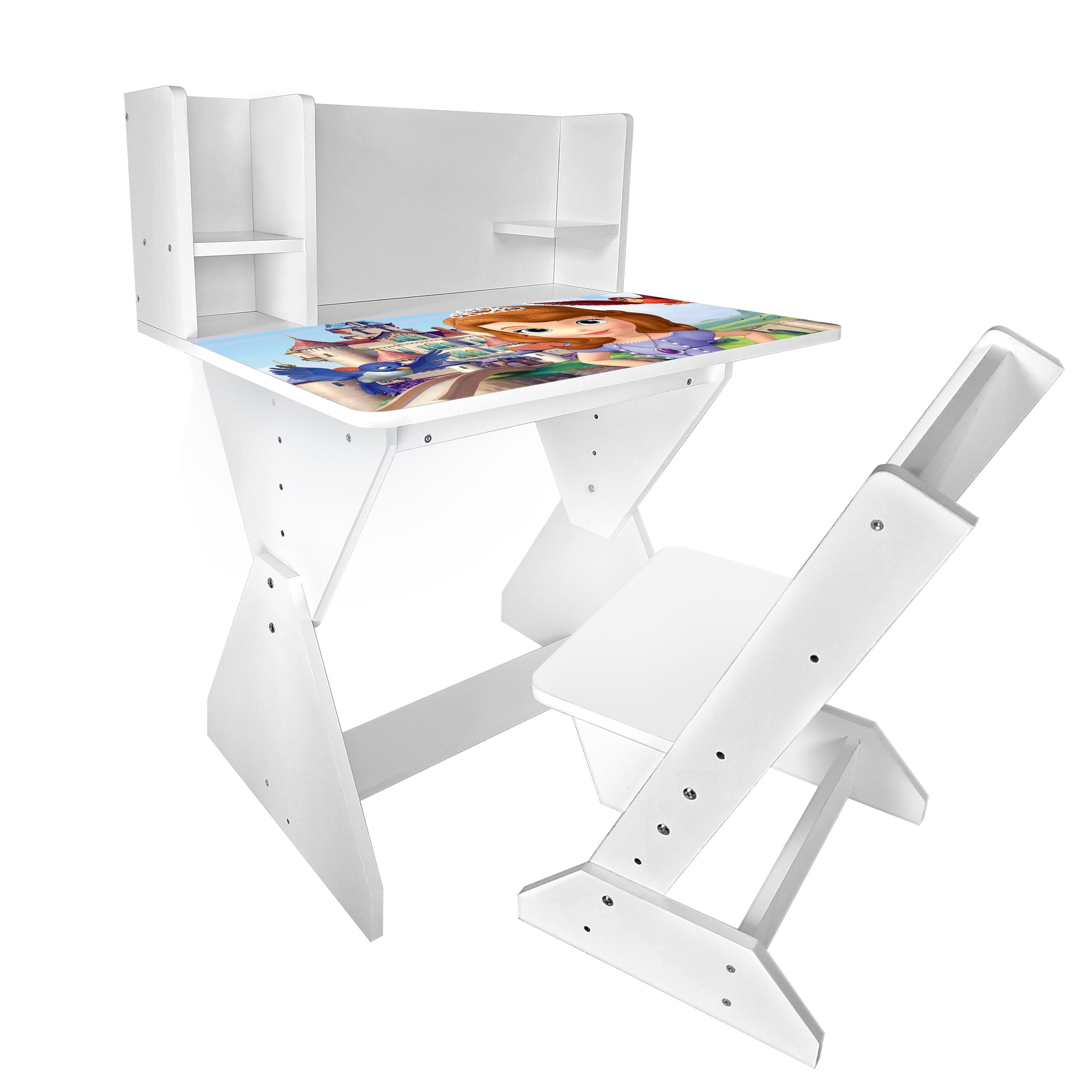 Парта со стульчиком София Прекрасная П03 с увеличенной столешницей (251102)