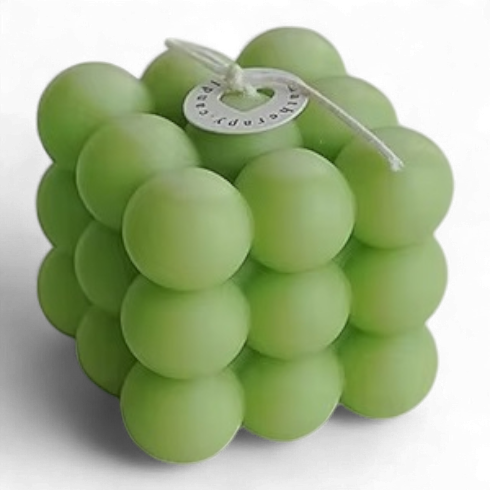 Свічка бульбашково-кубічна Du Song Зелена трава (00020) - фото 1 Свічка бульбашково-кубічна Du Song Зелена трава (00020) - фото 1