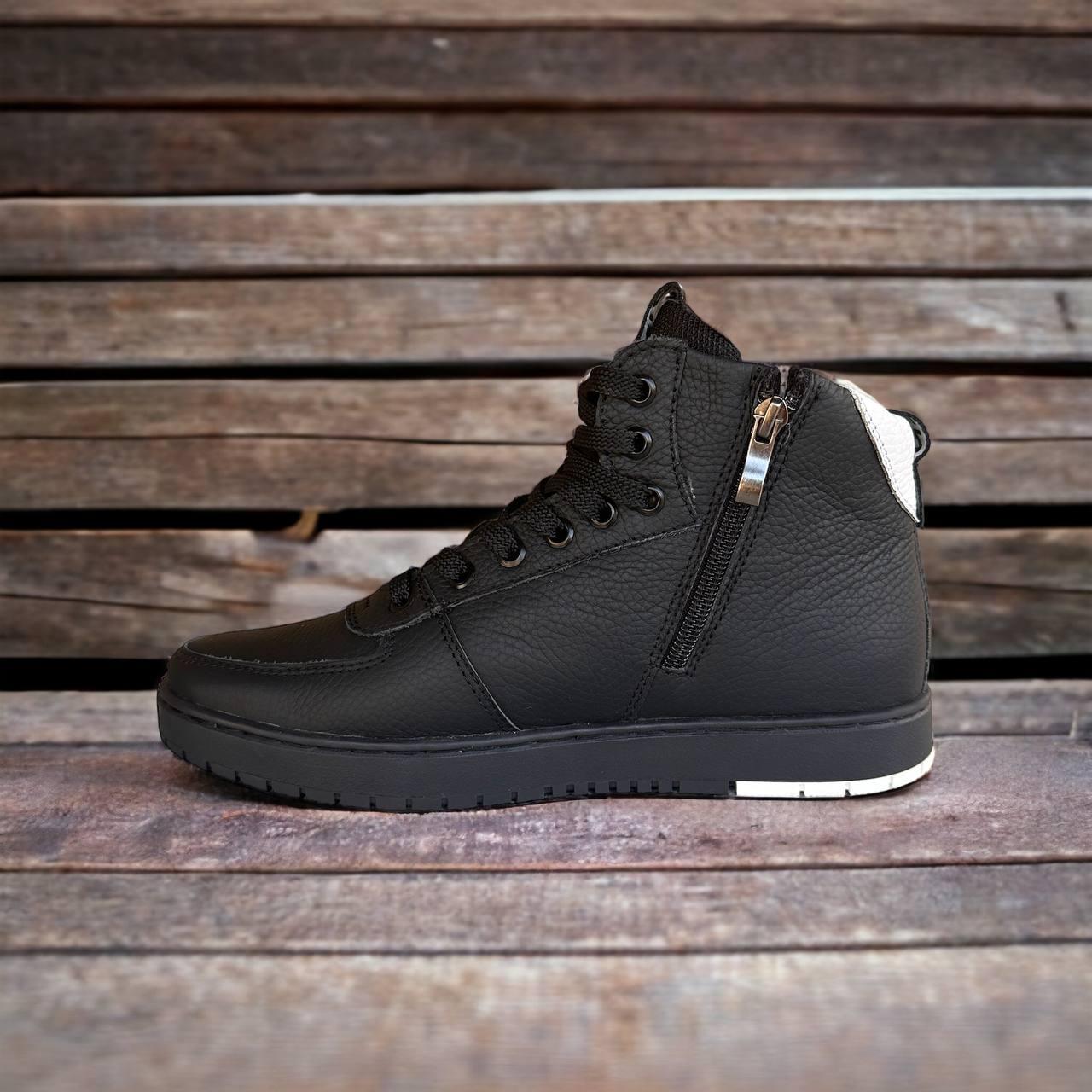 Кросівки дитячі зимові шкіра р. 39 Чорний (1949307900) - фото 5 Кросівки дитячі зимові шкіра р. 39 Чорний (1949307900) - фото 5