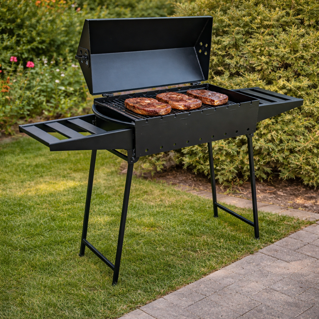 Мангал-барбекю Jooki Икар на 9 шампуров 3мм портативный (10092)