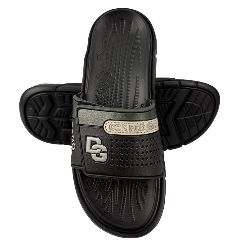 Шлепанцы мужские открытые Dago 7004-1 p. 43 27,5 см Черный