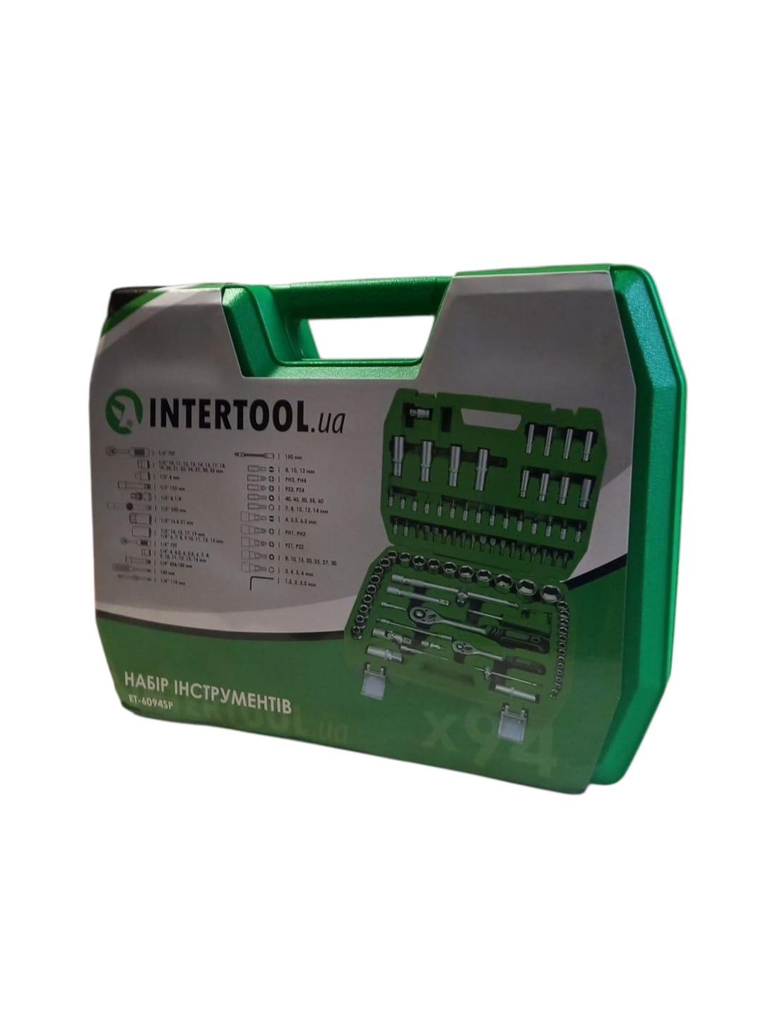 Набор инструментов Intertool ET-6094SP (26230650) - фото 2 Набор инструментов Intertool ET-6094SP (26230650) - фото 2