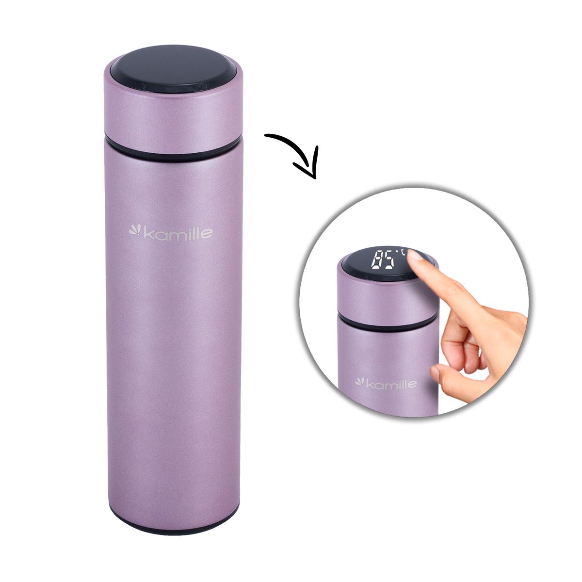 Термос Kamille 400 мл із датчиком температури води (8467538) - фото 6 Термос Kamille 400 мл із датчиком температури води (8467538) - фото 6