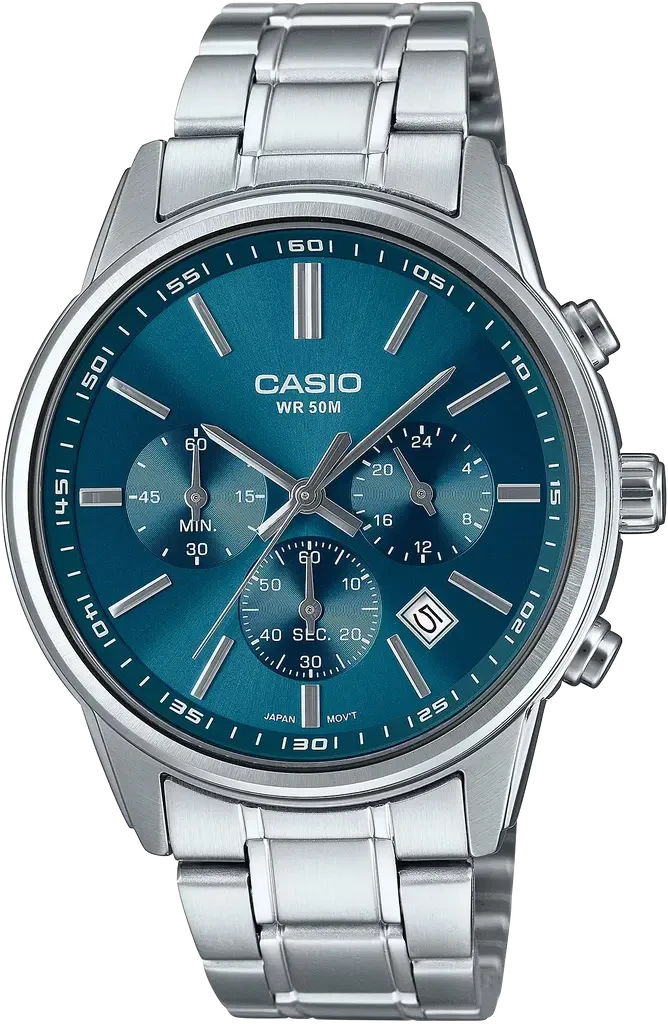 Наручные часы мужские Casio MTP-E515D-2A1 Timeless Collection Синий (2824851281)