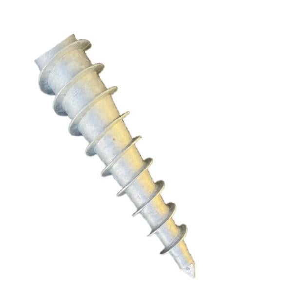 Геошуруп оцинкований 89х3х3,5 м 3500 мм