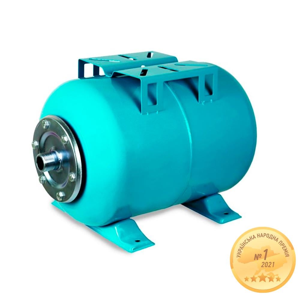 Гідроакумулятор горизонтальний Aquatica 24 л 1" (779121) - фото 2 Гідроакумулятор горизонтальний Aquatica 24 л 1" (779121) - фото 2