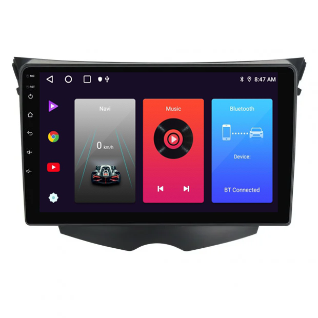 Автомагнитола штатная Sigma S9332 для Hyundai Veloster FS 2011-2017 B 3/32 Gb 4G DSP 9" (AR-91081)