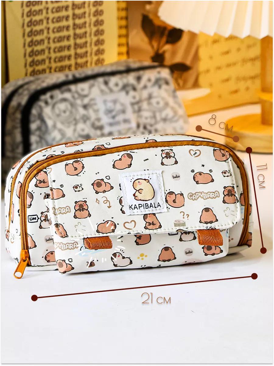 Школьный пенал-органайзер с капибарами - фото 8