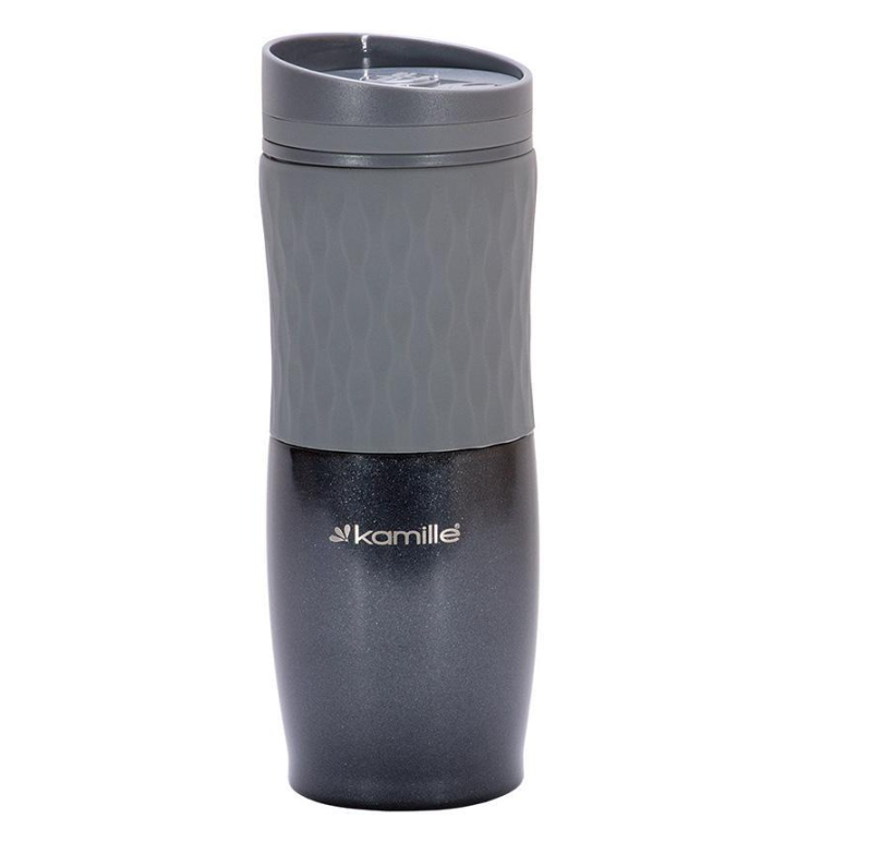 Термос Kamille Gottfried с TPR вставкой 500 мл