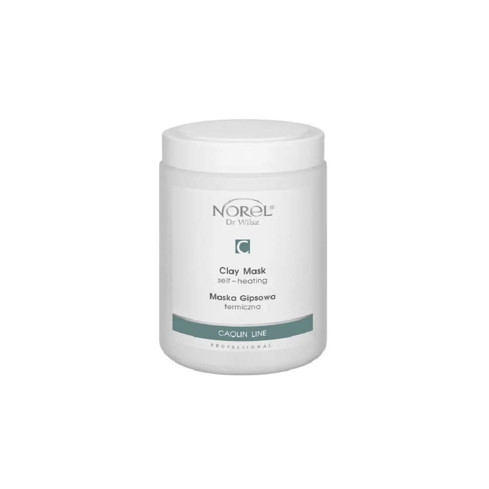 Маска гіпсова для зрілої шкіри Norel Caoline Line Clay Mask Self-Heating 1кг (0268)