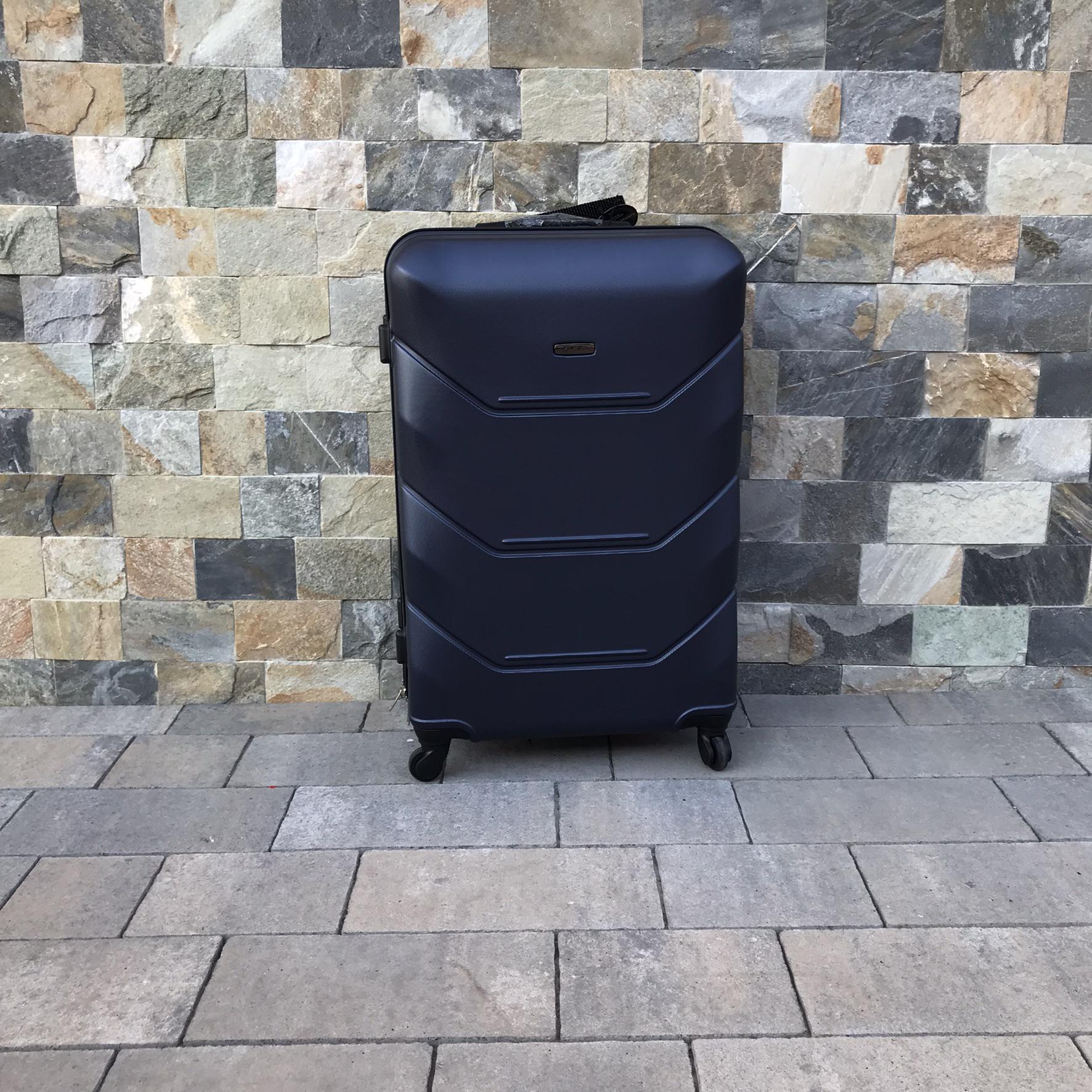 Валіза дорожня Wings 147 з полікарбонату L 75х48х30 см Синій (10820044) - фото 8