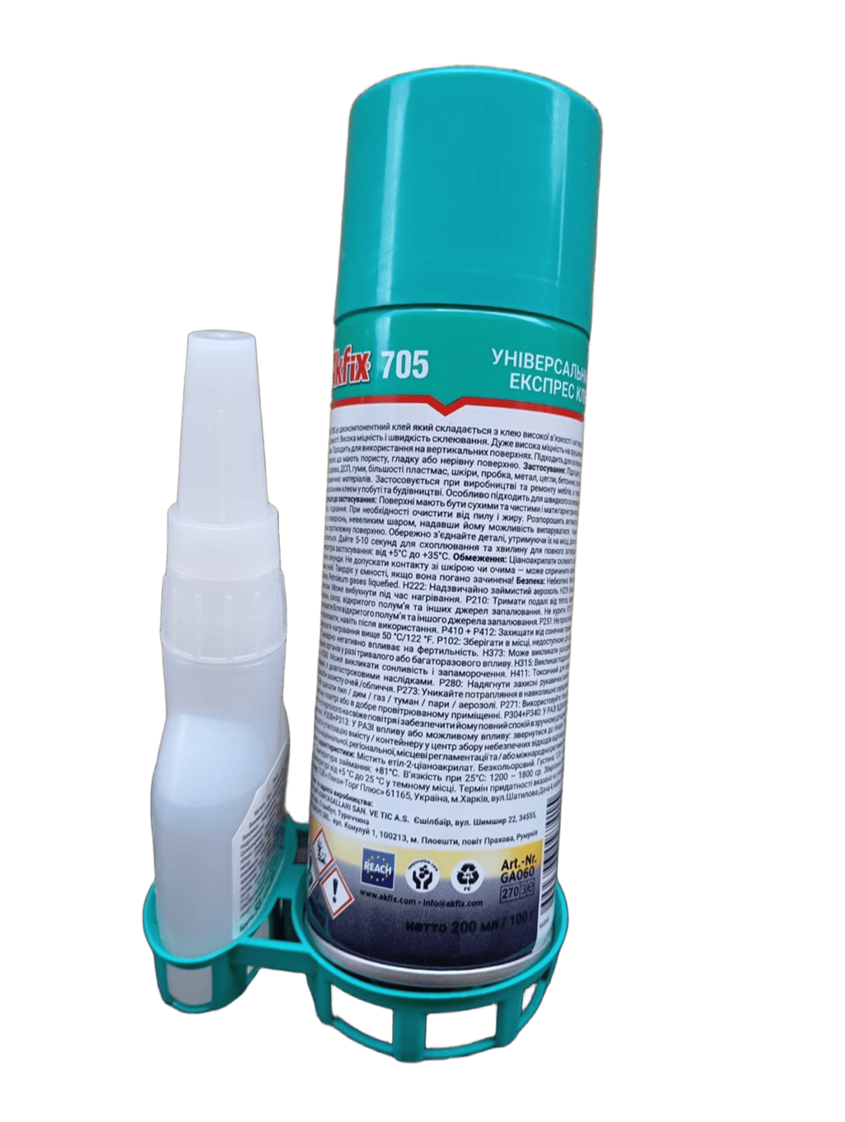 Клей швидкого склеювання Akfix 705 200 мл + 50 г - фото 3 Клей швидкого склеювання Akfix 705 200 мл + 50 г - фото 3