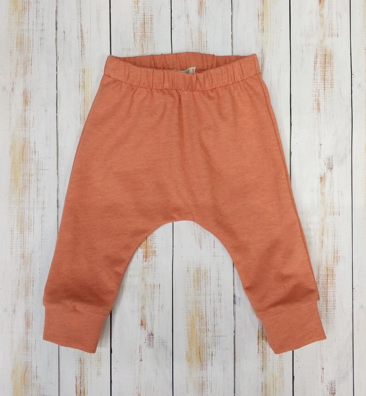 Брюки детские для малышей 62 см терракотовые (2362740484)