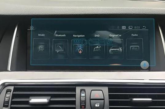 Защитное стекло Pixsel гибридное матовое на монитор BMW 5/M5 10,2" 2010-2016 F10/F11/F18