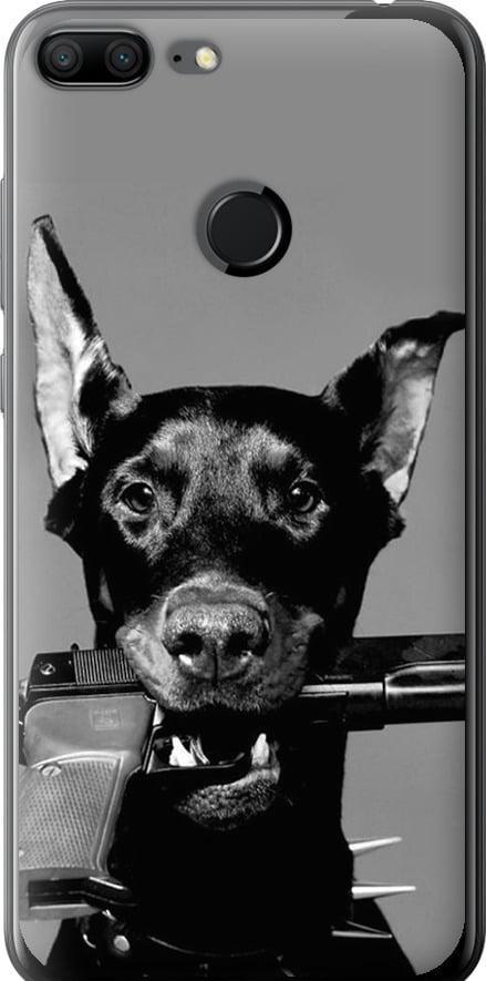 Чехол на Huawei Honor 9 Lite Доберман (2745t-1359-42517)