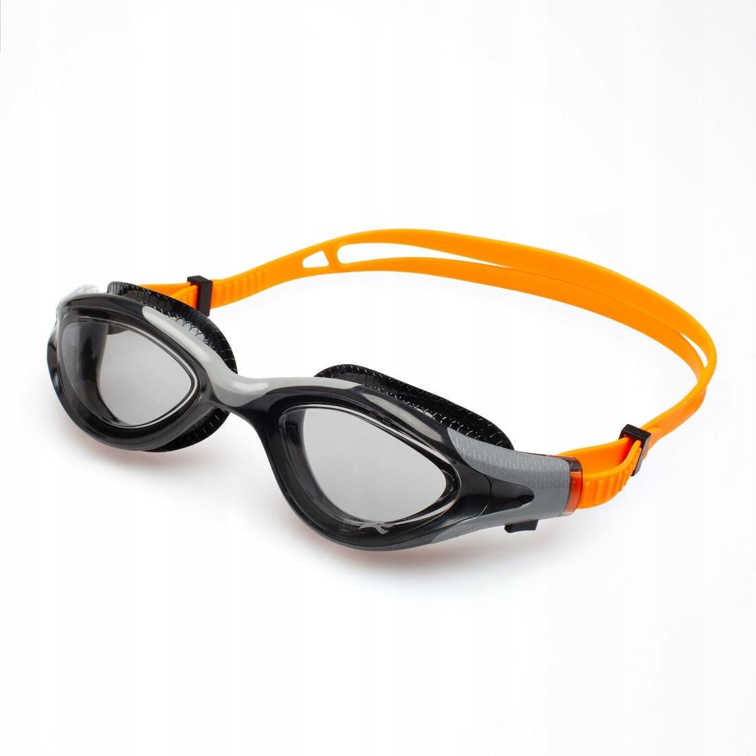 Окуляри для плавання Aqua Speed AQUILO One Size Чорний/Помаранчевий (728-75)