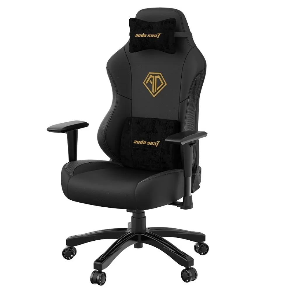 Крісло ігрове Anda seat phantom 3 L Black/Gold (701334)