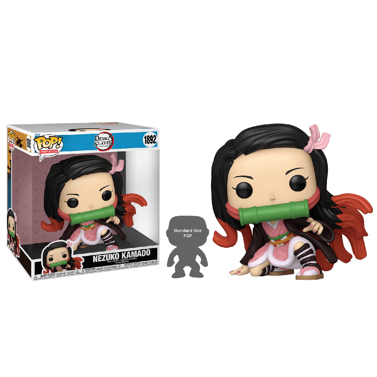 Фігурка Funko POP Jumbo Незуко Камадо 1892 з аніме Клинок що розсікає демонів Demon Slayer (2800892455)