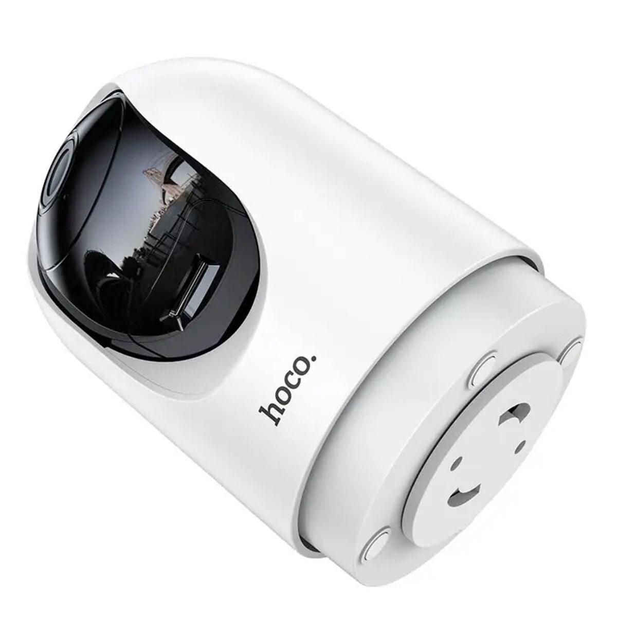 Камера видеонаблюдения Hoco D1 indoor PTZ HD camera White (6942007611657) - фото 2