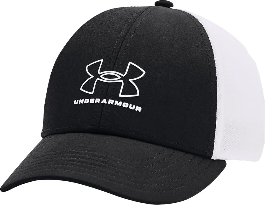 Кепка женская Under Armour ISO-CHILL DRIVER MESH ADJ Черно-белый (1369802-001)