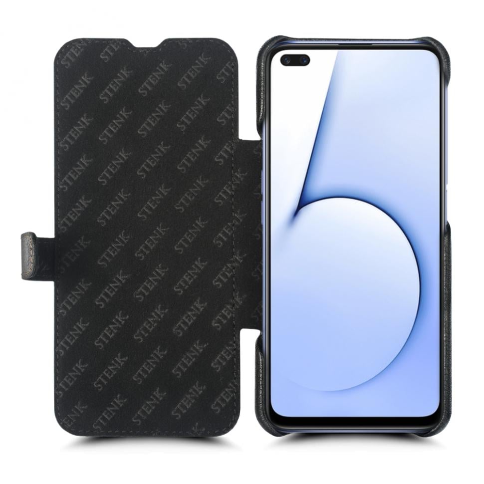 Чехол книжка Stenk Premium для Realme X50 5G Черный (68553)
