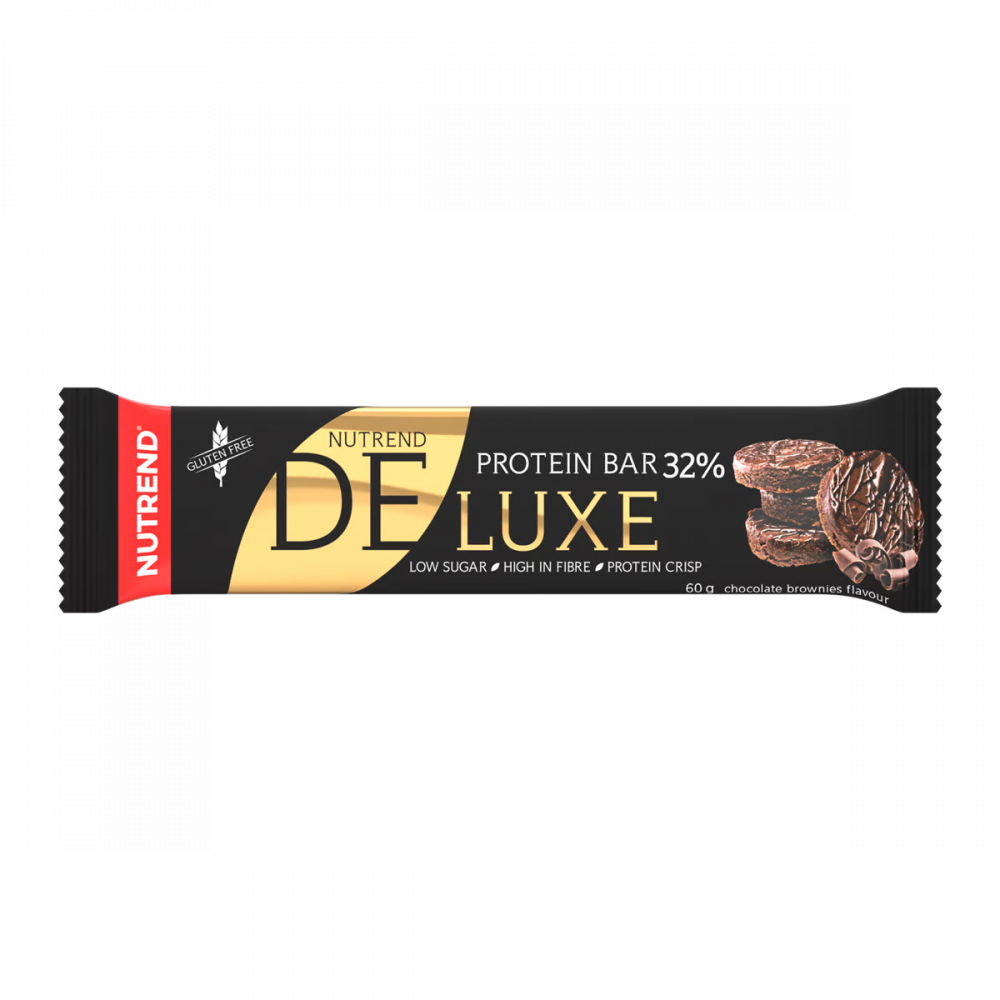 Батончик протеїновий NUTREND Deluxe protein bar шоколадне тістечко 60 г