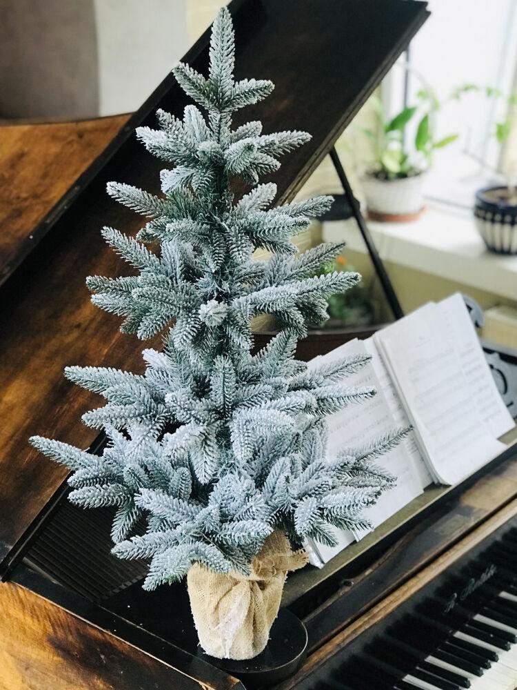 Ялинка лита Classic в мішковині 90 см Засніжений (210N/90/GS) - фото 5 Ялинка лита Classic в мішковині 90 см Засніжений (210N/90/GS) - фото 5