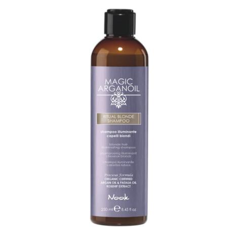 Шампунь для сияния светлых волос Nook Magic Arganoil Ritual Blonde Shampoo 250 мл
