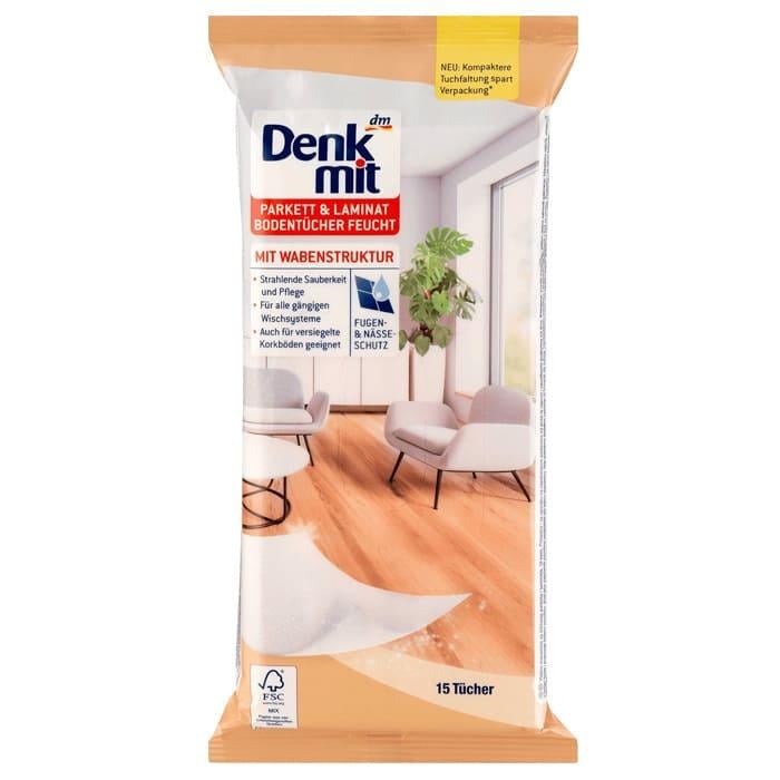 Салфетки для пола Denkmit Паркет и ламинат 15 шт. (1581151691)