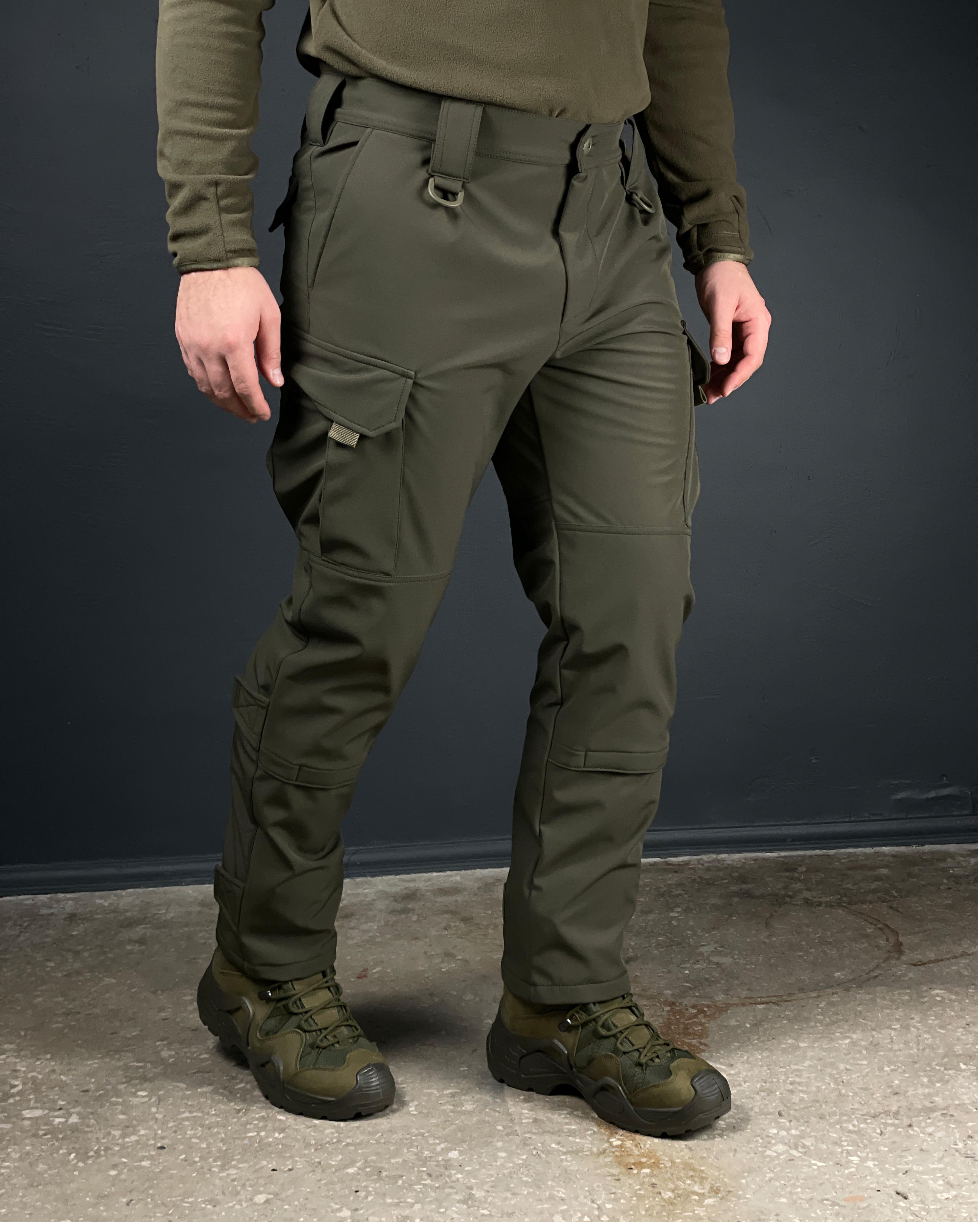 Штаны военные мужские COOPERR Soft Shell Combat Plus XL Олива (SHT-14.1.XL)