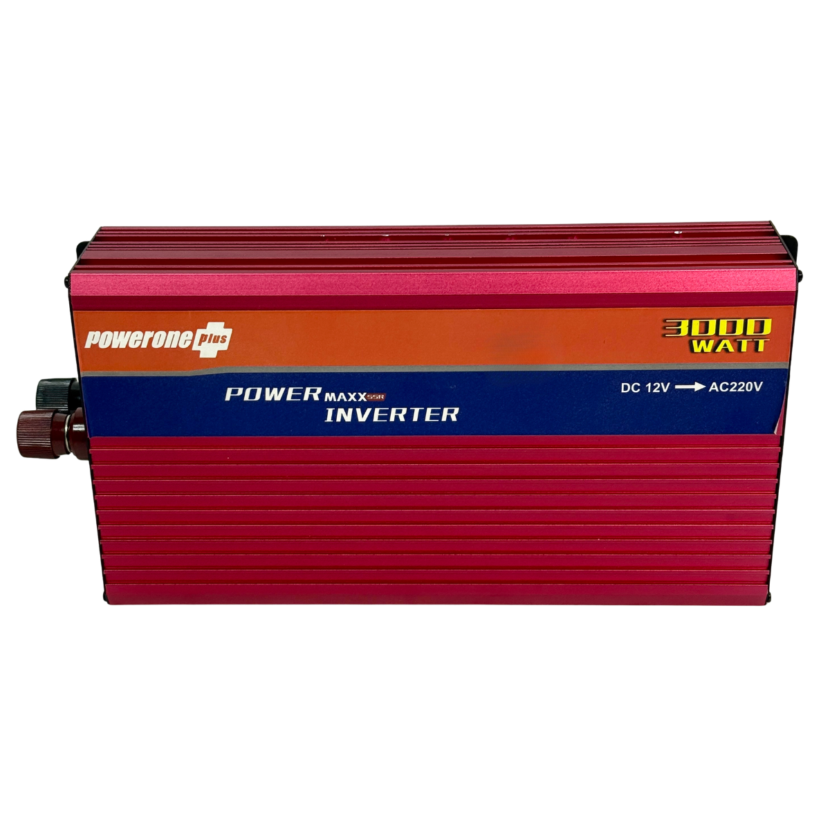 Инвертор PoweronePlus с USB выходом 3000 Вт 12В-220В Красный (PPNV-3000-Red)