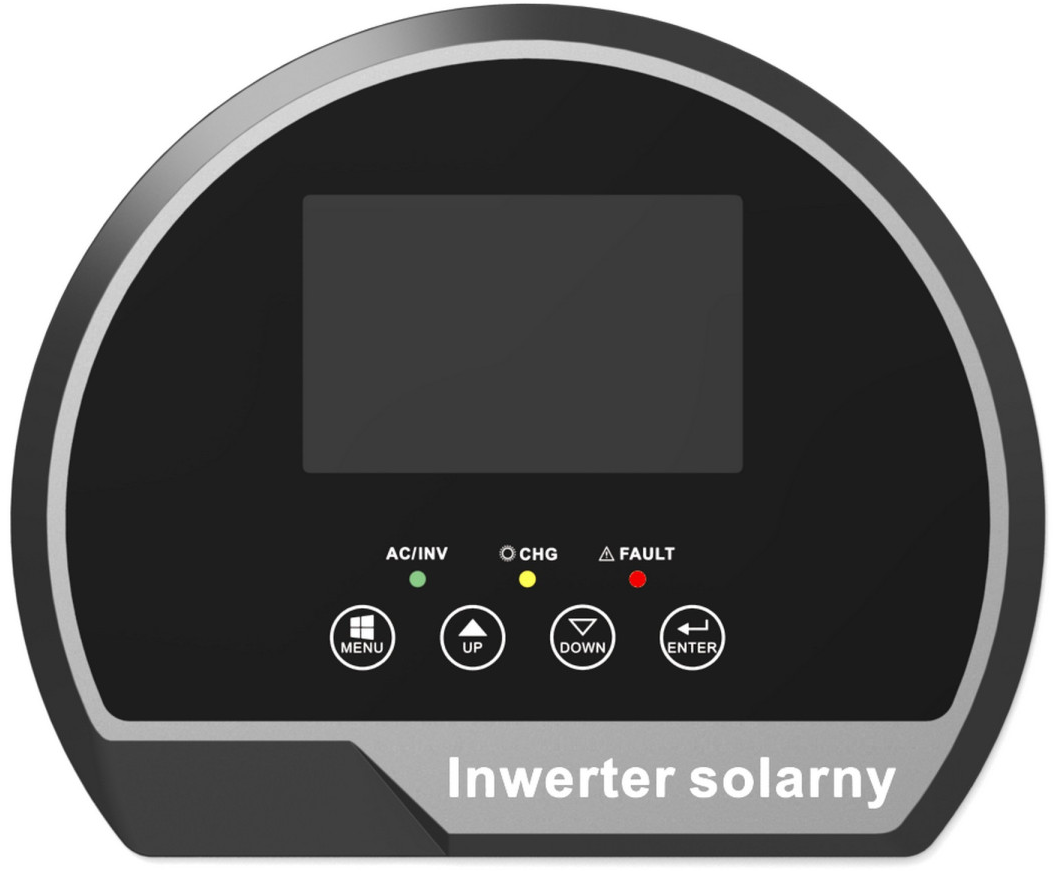 Инвертор для солнечных батарей Volt Polska ULTRA-HV 6000 24/230V 3000/6000W + 80A MPPT 450V автономный с дисплеем (leo-140328)