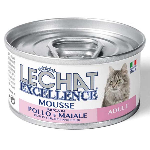 Корм для кошек влажный Monge LCE Cat Wet Свинина с курицей 85 г (000025836)