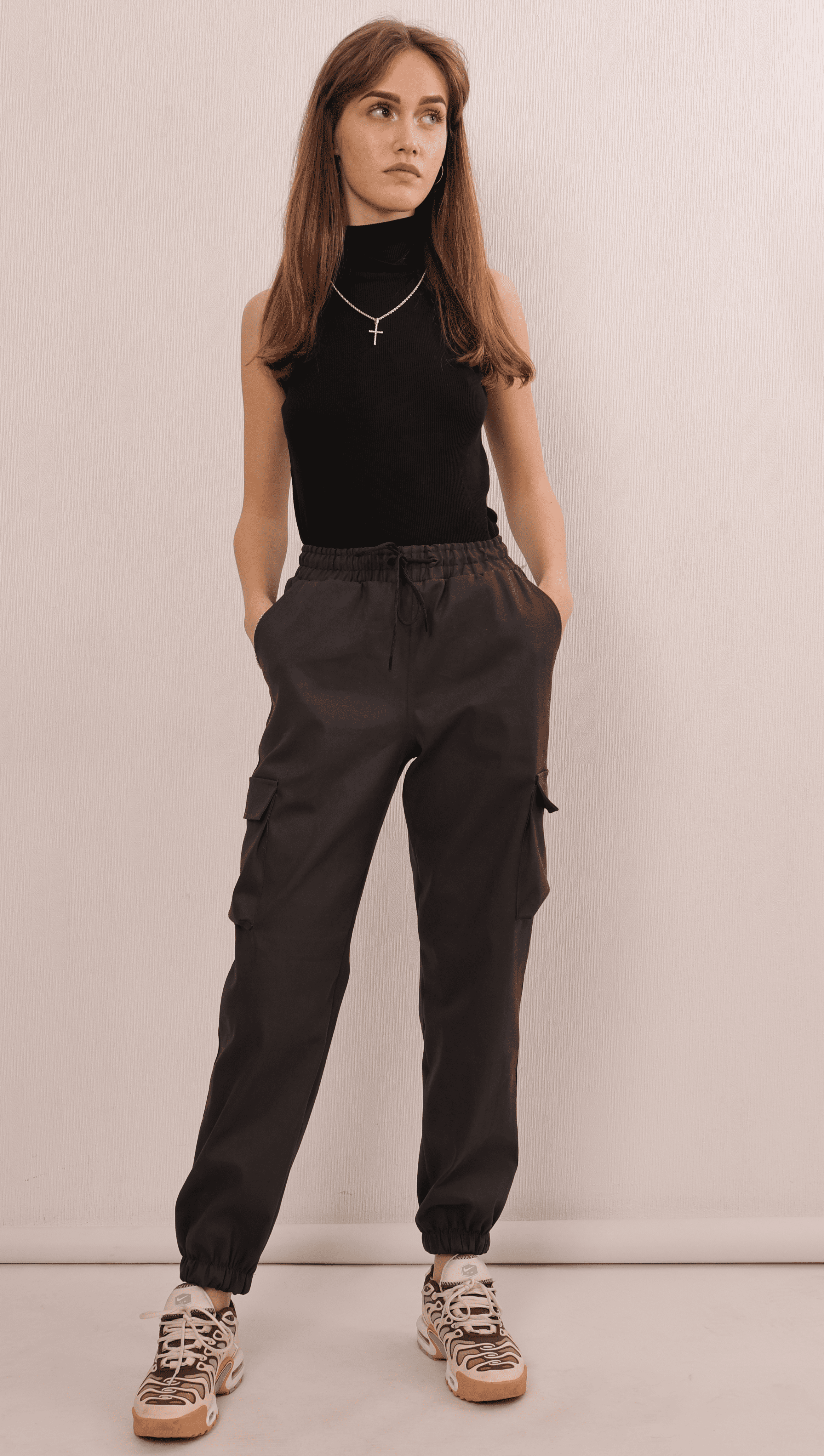 Штаны-джогеры детские на девочку демисезонные летние хлопковые р. 152 Графитовый (джграфіт-152д) Штаны-джогеры детские на девочку демисезонные летние хлопковые р. 152 Графитовый (джграфіт-152д)