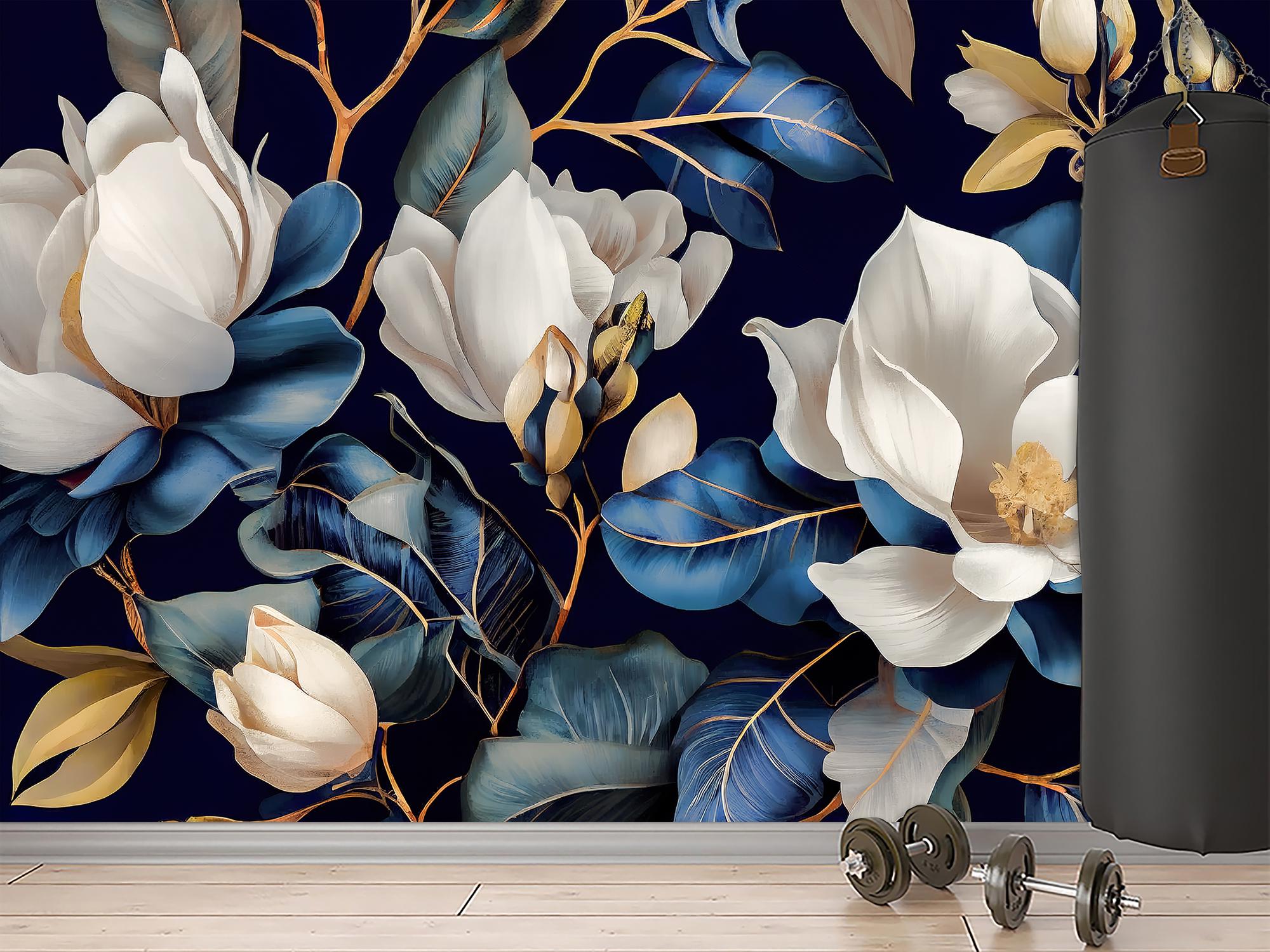 Фотообои флизелиновые с цветочным узором 153х230 см (SPF-068/3)