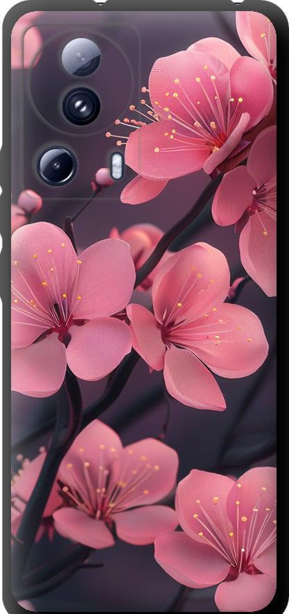 Чехол на Xiaomi 13 Lite Пурпурная сакура (6075b-3017-42517) Чехол на Xiaomi 13 Lite Пурпурная сакура (6075b-3017-42517)