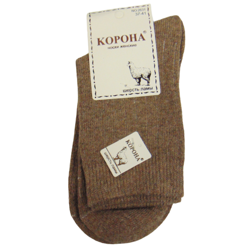 Носки с шерстью ламы Корона 2631 р. 37-41 Кофейный (1976119129) Носки с шерстью ламы Корона 2631 р. 37-41 Кофейный (1976119129)