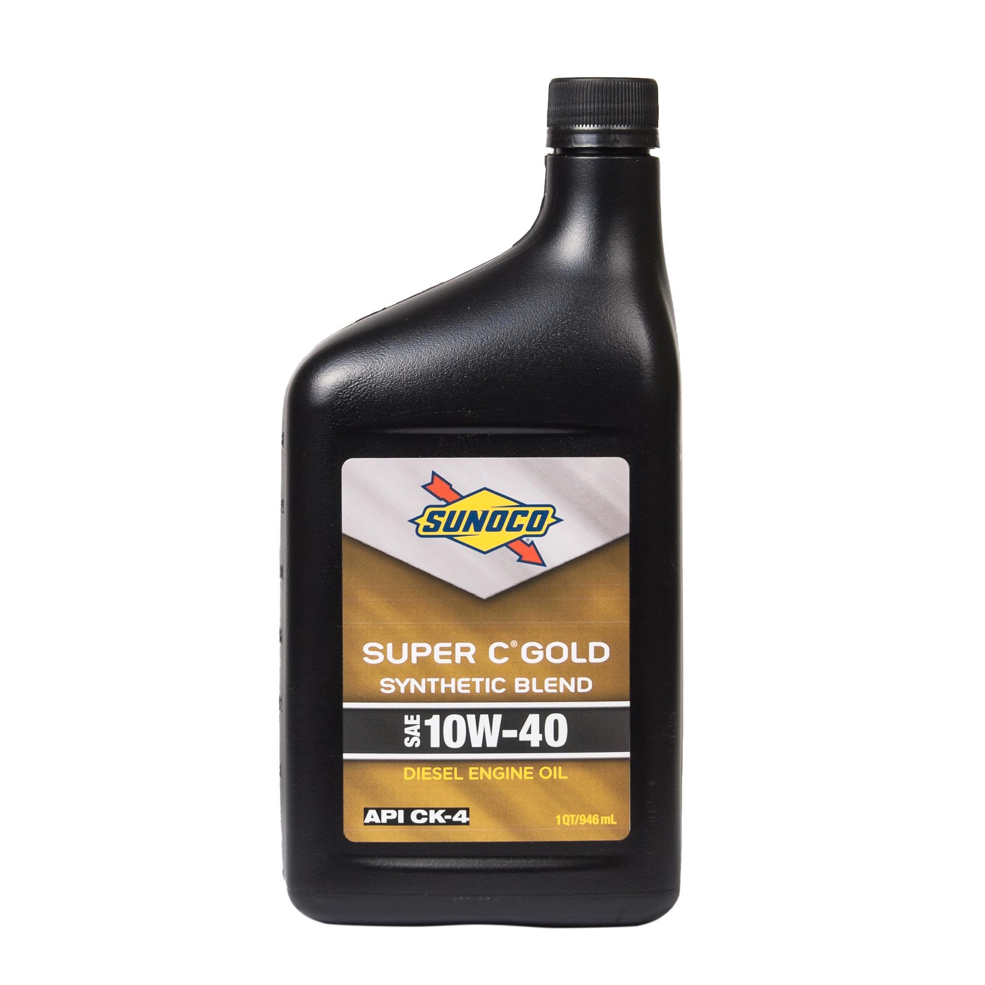 Моторне мастило Sunoco Super C Syn Blend CK-4 10W-40 0,946 л (12426603)