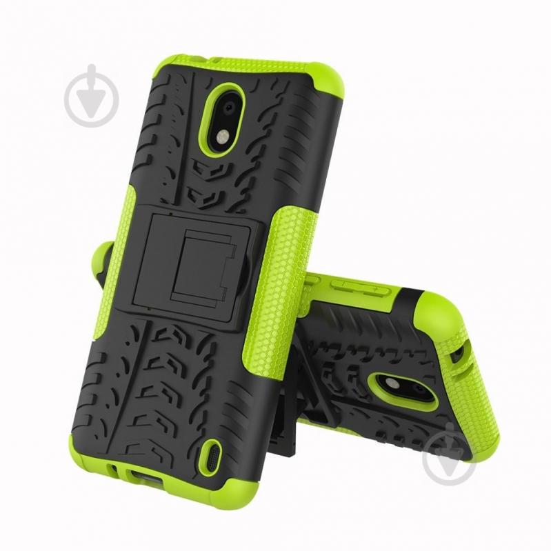 Чехол Armor Case для Nokia 2 Лайм (hub_eiNm35112) - фото 2