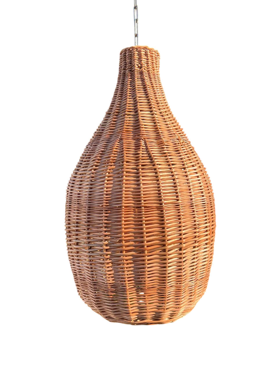 Абажур в кафе плетеный Сімейний Затишок d 27 см