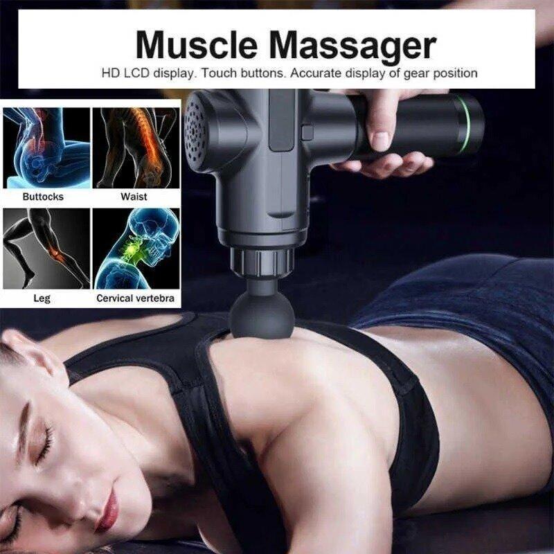 Массажер для мышц Fascial Gun CY-801 - фото 4