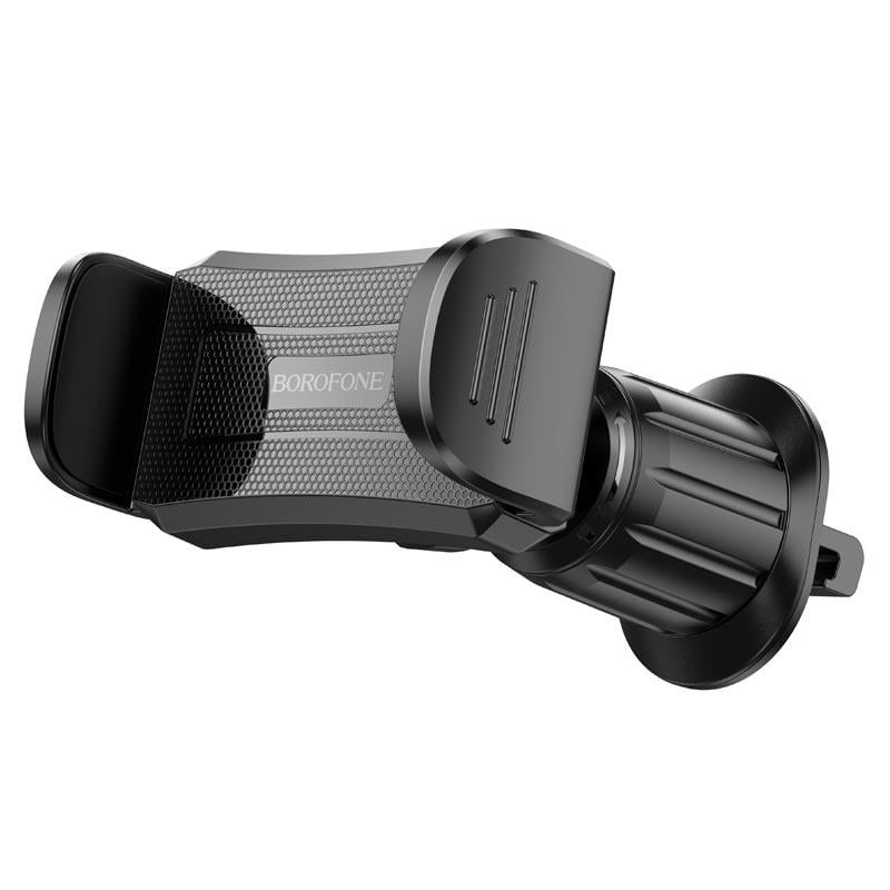 Автомобільний тримач для телефону Borofone Enlighten clip Car Holder Air Outlet BH88 Black (11879044)