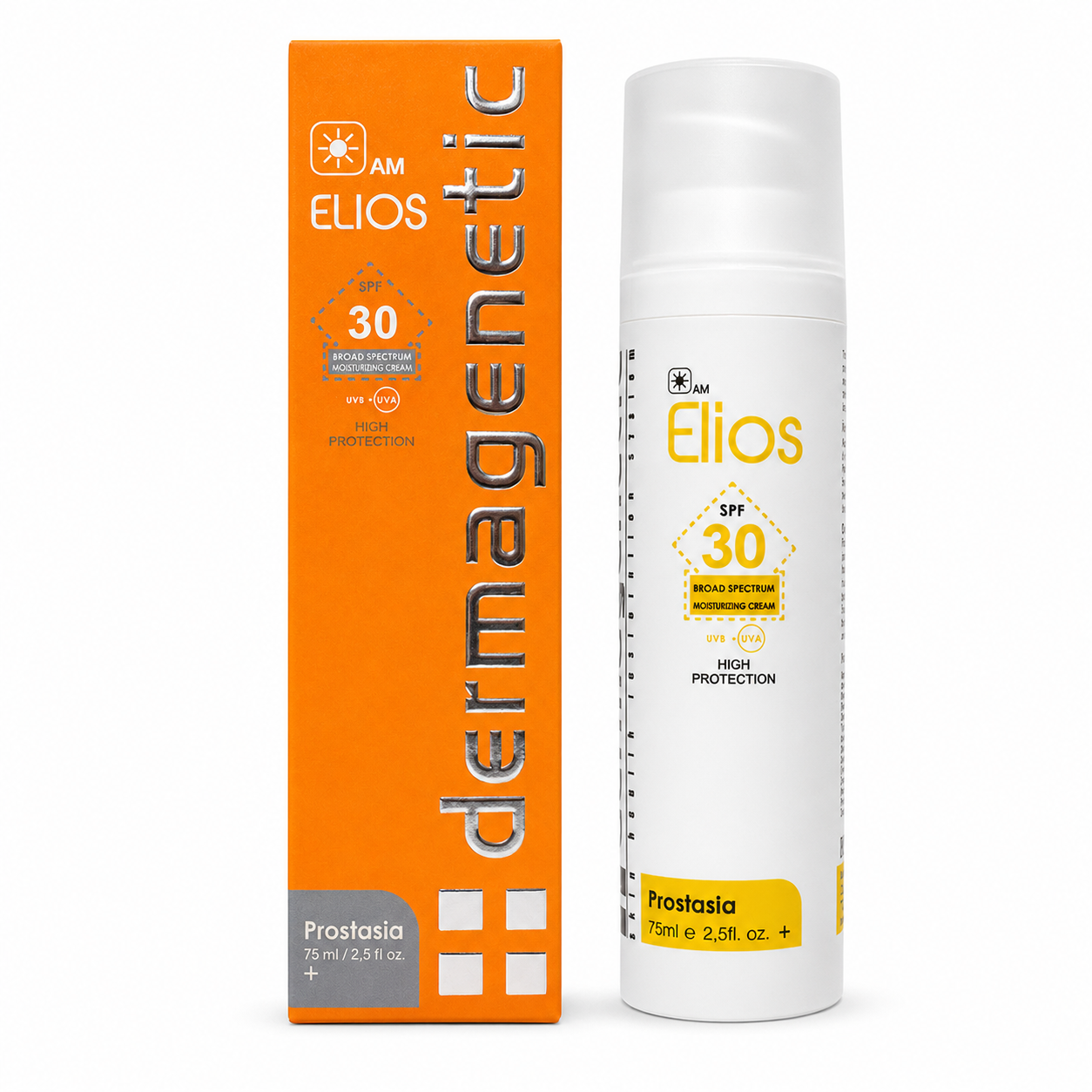 Солнцезащитный крем для лица Dermagenetic Elios SPF 30 от пигментации и фотостарения 75 мл (KE-03-37-002)