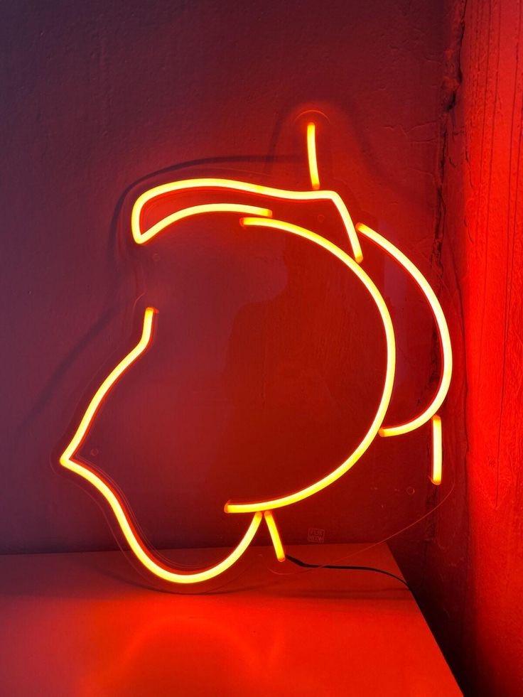 Неонова вивіска NeonFlexGlow «Солодкий гріх» 48х38см і димер для регулювання яскравості