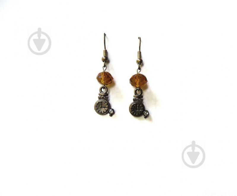 Женские серьги N40 Часики (956040)