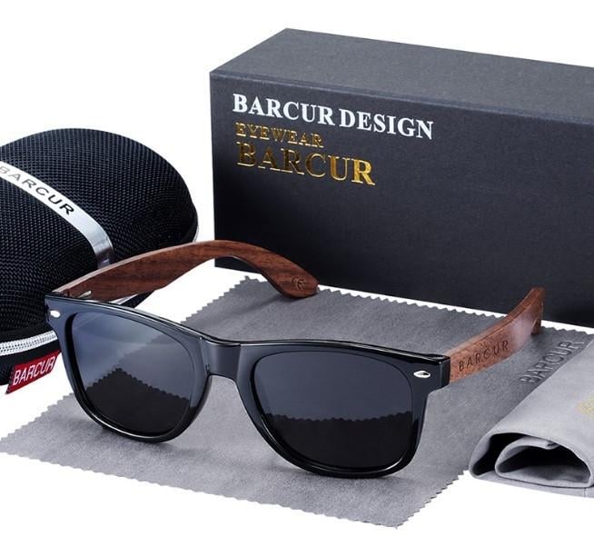 Солнцезащитные очки BARCUR DESIGN Wayfarer с поляризованными линзами (BC8700)