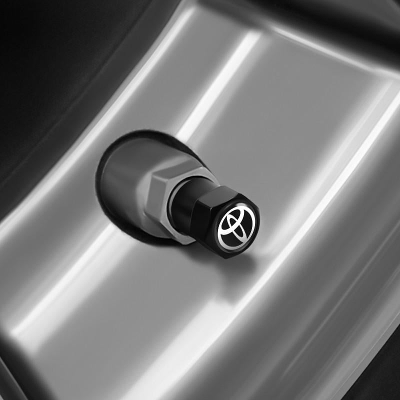 Колпачки на ниппель с логотипом Toyota 4 шт.(1651765207) - фото 2