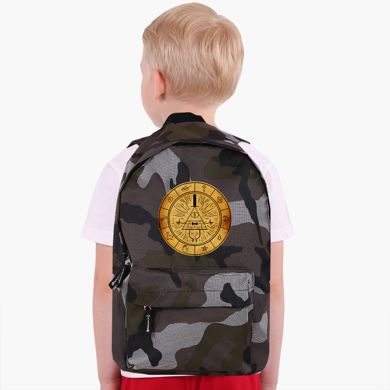 Рюкзак детский Bill Cipher Gravity Falls Камуфляж (9263-2627-CG) - фото 3 Рюкзак детский Bill Cipher Gravity Falls Камуфляж (9263-2627-CG) - фото 3